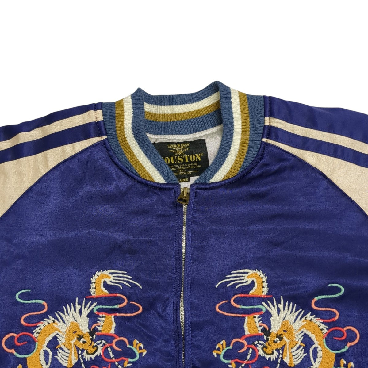 HOUSTON(ヒューストン) スカジャン51289 51289 ネイビー サイズ XL