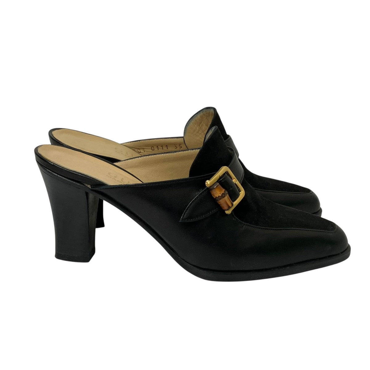 GUCCI(グッチ) バンブーパンプス ブラック サイズ 35｜【公式