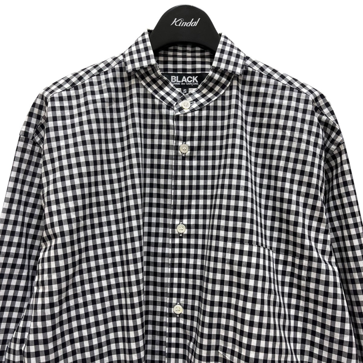 BLACK COMME des GARCONS(ブラックコムデギャルソン) チェックシャツ1M