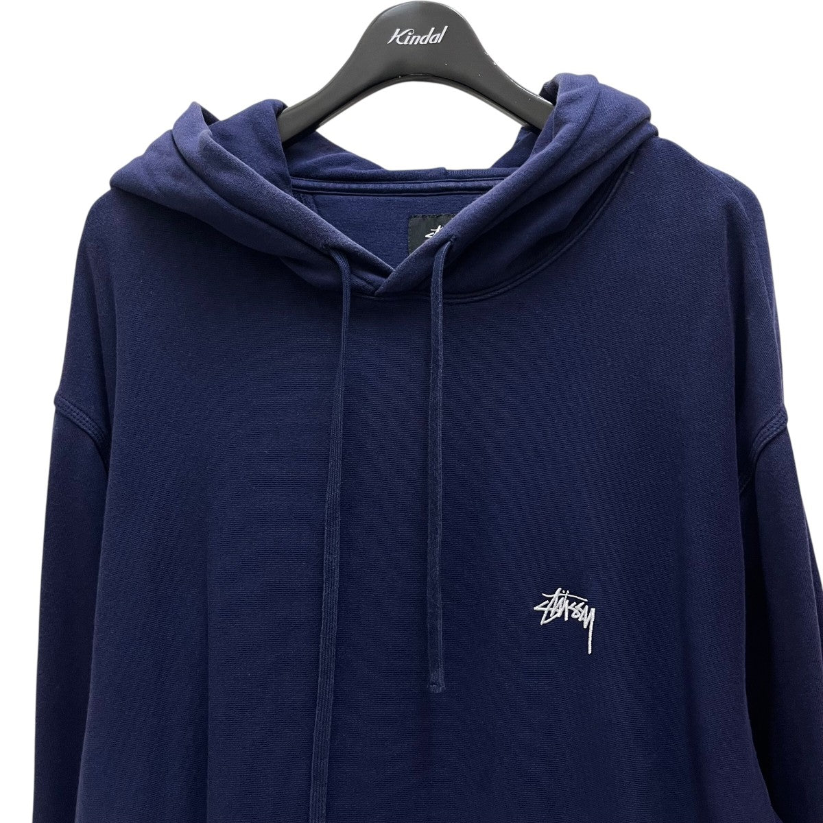 stussy(ステューシー) プルオーバーパーカー ネイビー サイズ XXL