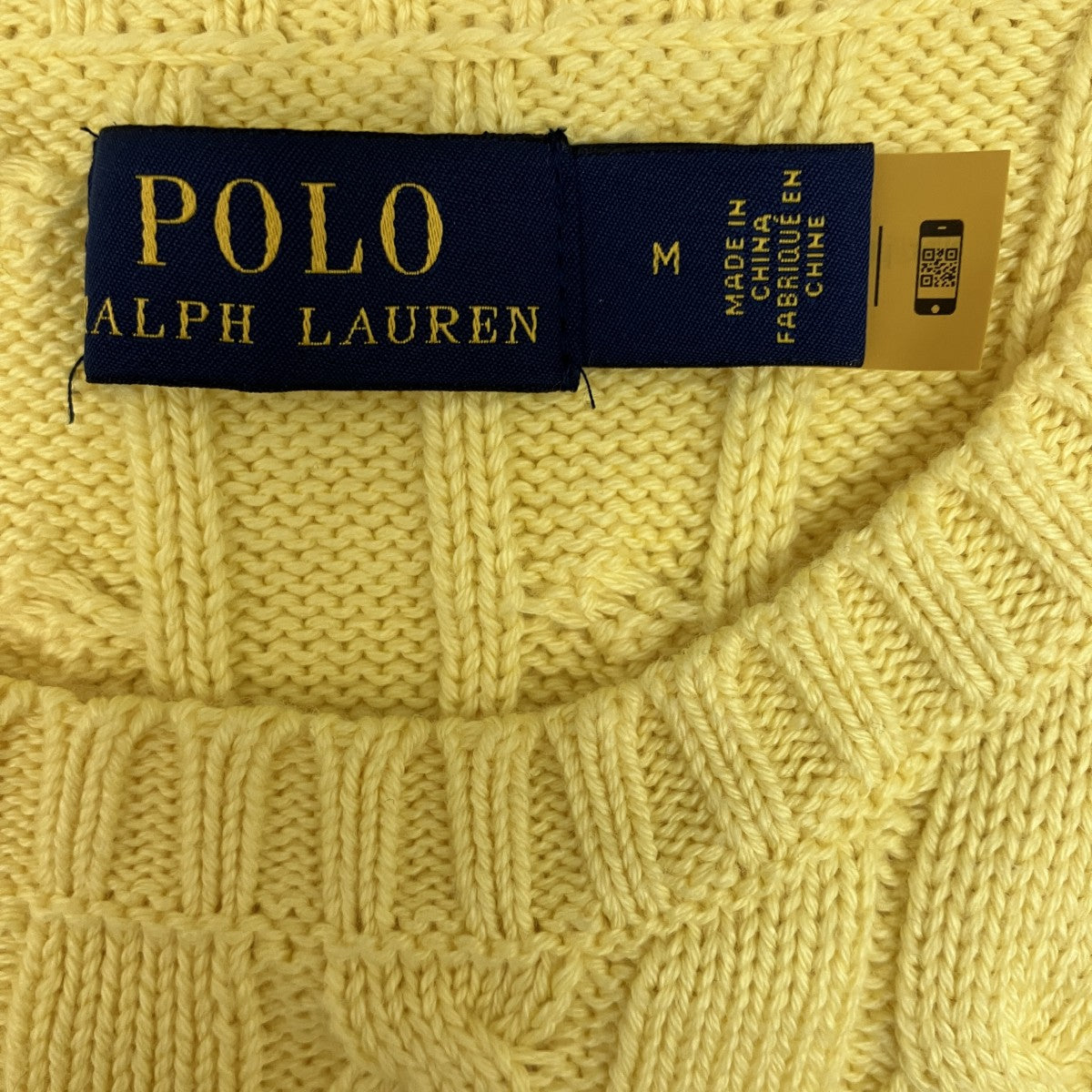 POLO RALPH LAUREN(ポロラルフローレン) コットンケーブルニット