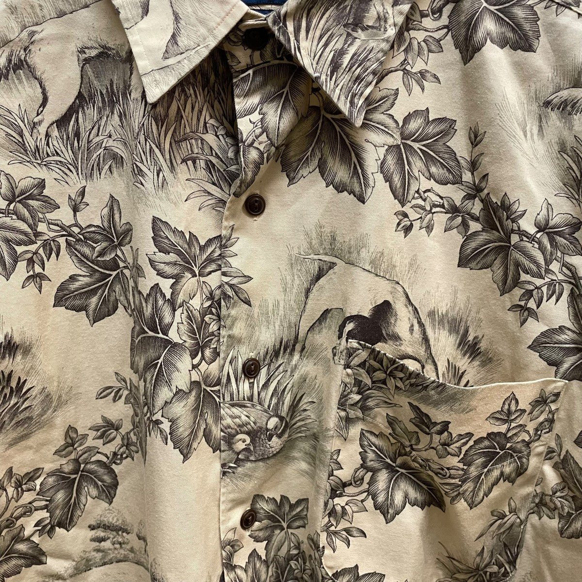 POLO RALPH LAUREN(ポロラルフローレン) 90Sドッグパラダイスシャツ