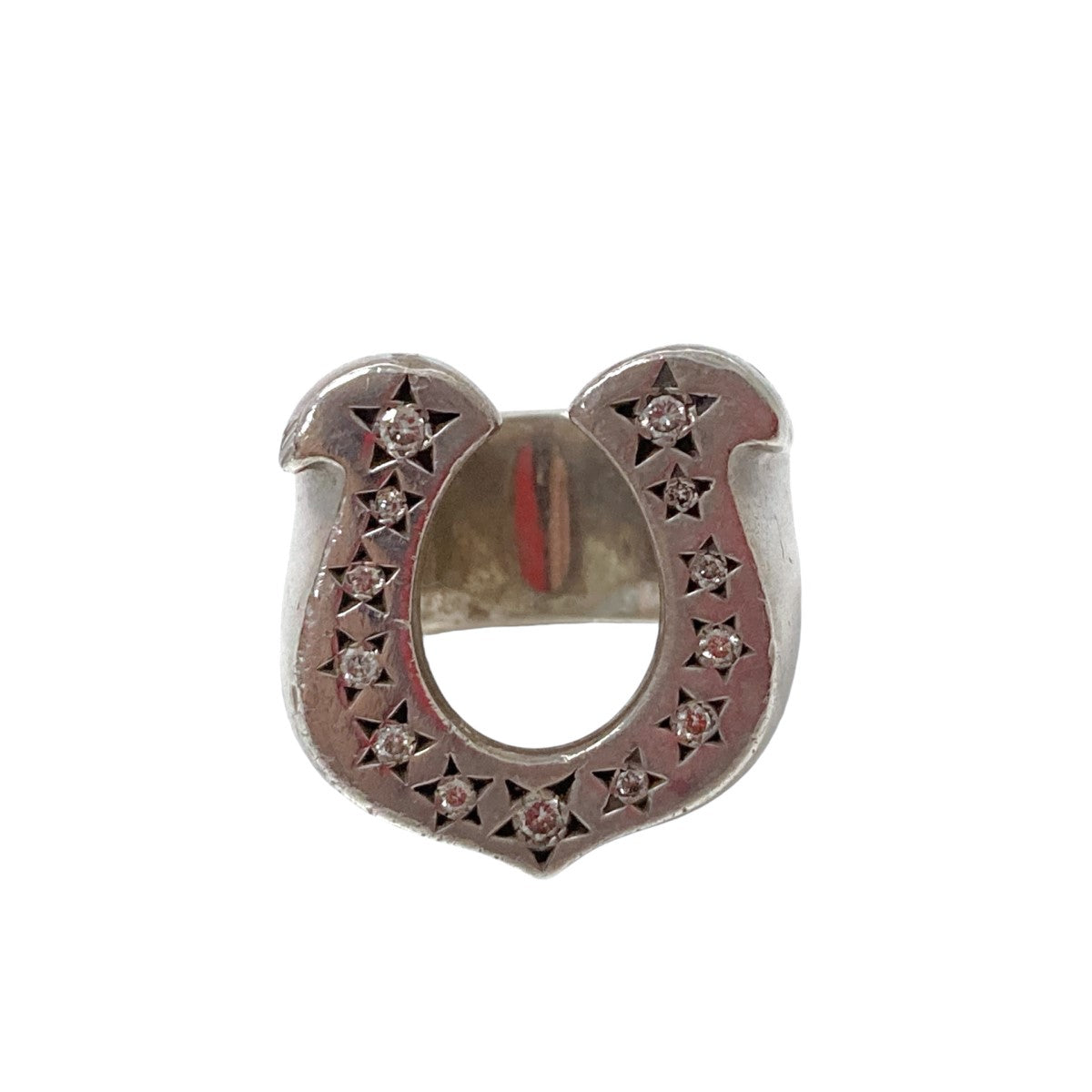 TENDERLOIN(テンダーロイン) ホースシューリングダイヤ入りリング