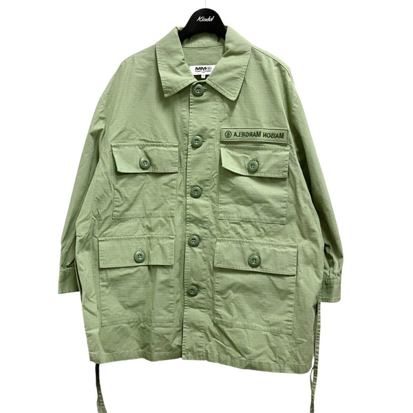 MM6 Maison Margiela(マルタンマルジェラ) Open collar shirtオープン