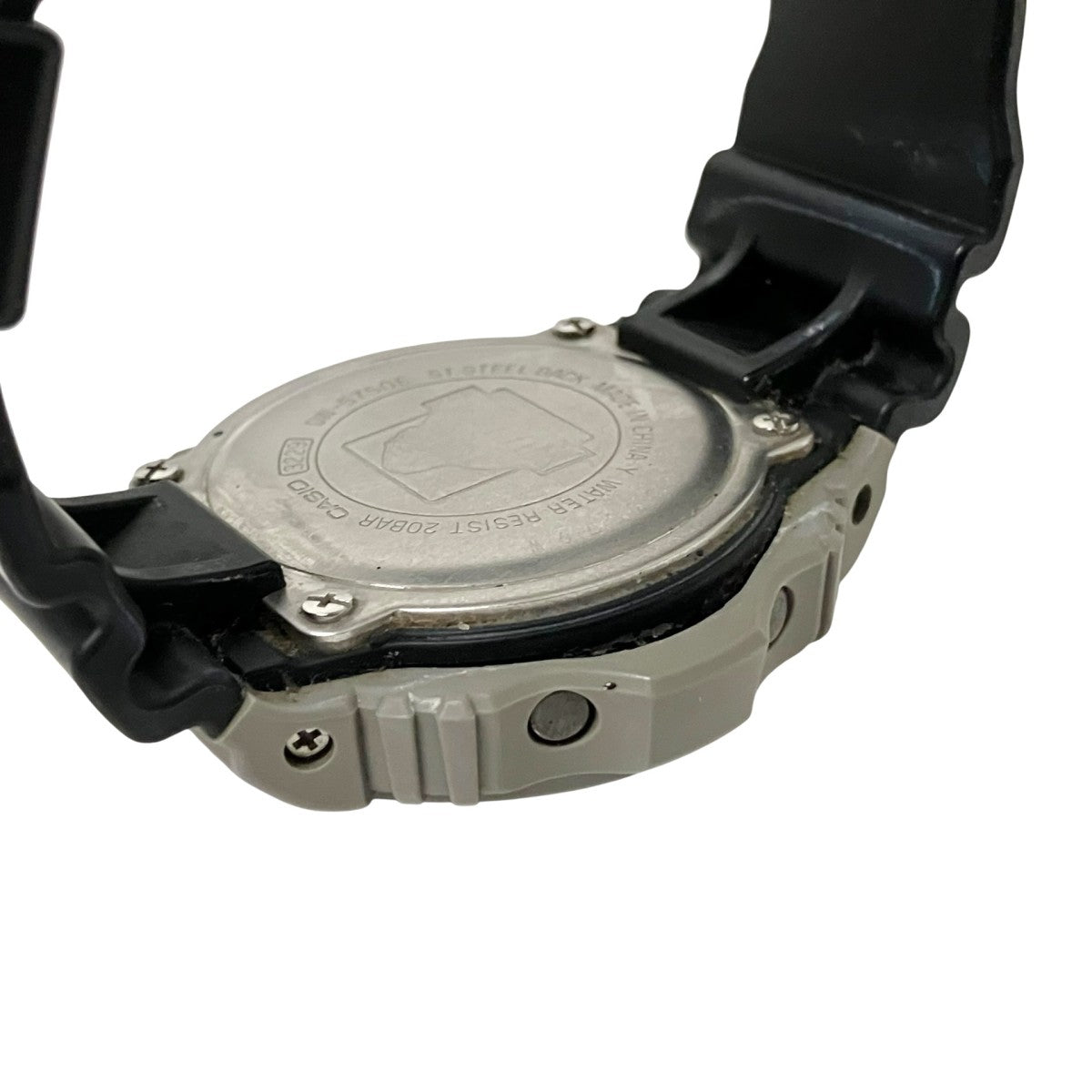 CASIO×X-LARGE G-SHOCKデジタルウォッチDW 5750E DW 5750E グレー