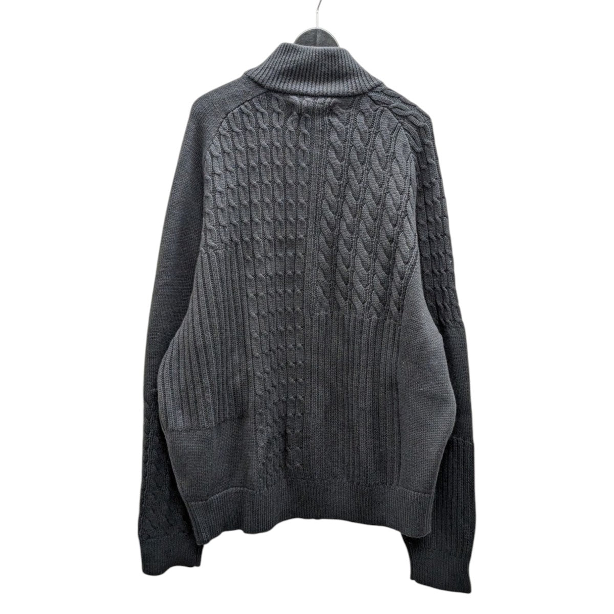 PALACE(パレス) 25SSPATCHWORK ZIP KNITジップニット ダークダレー