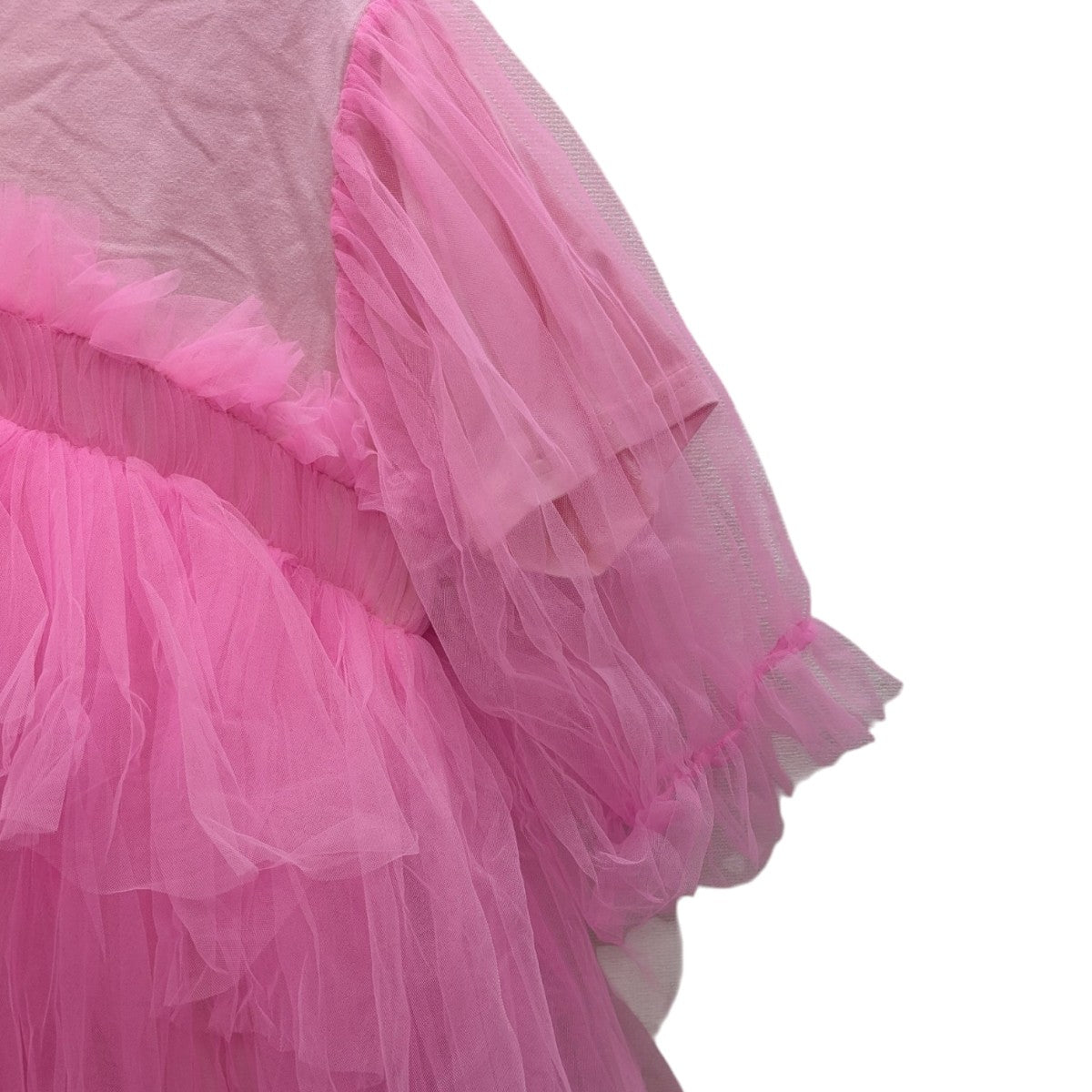 VIVIANO(ヴィヴィアーノ) チュールデザインTシャツ VS-SS24-CS04