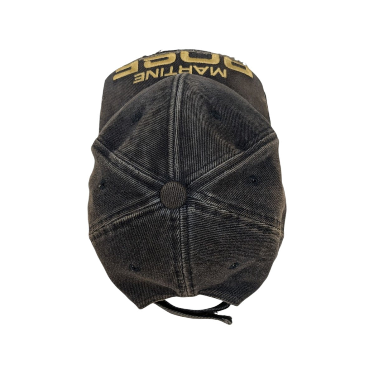 Martine rose(マーティンローズ) rose cut peak capロゴキャップ