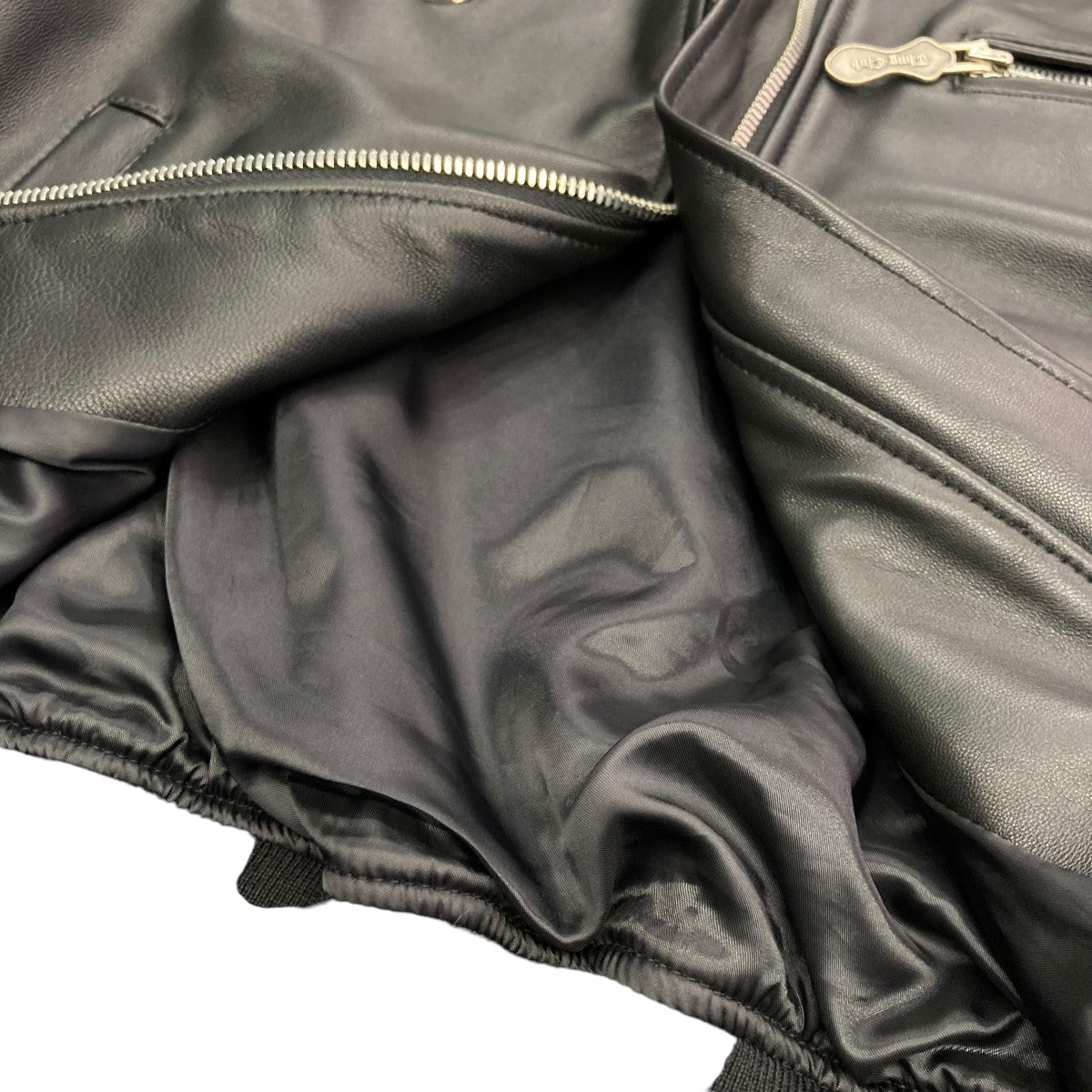 THUG CLUB(サグクラブ) Slim Rock Leather Jacketレザージャケット