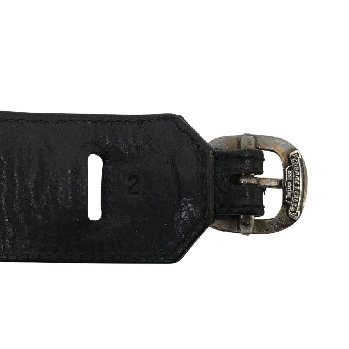 CHROME HEARTS(クロムハーツ) R＆R TINY BUCKLEブレスレット ブラック