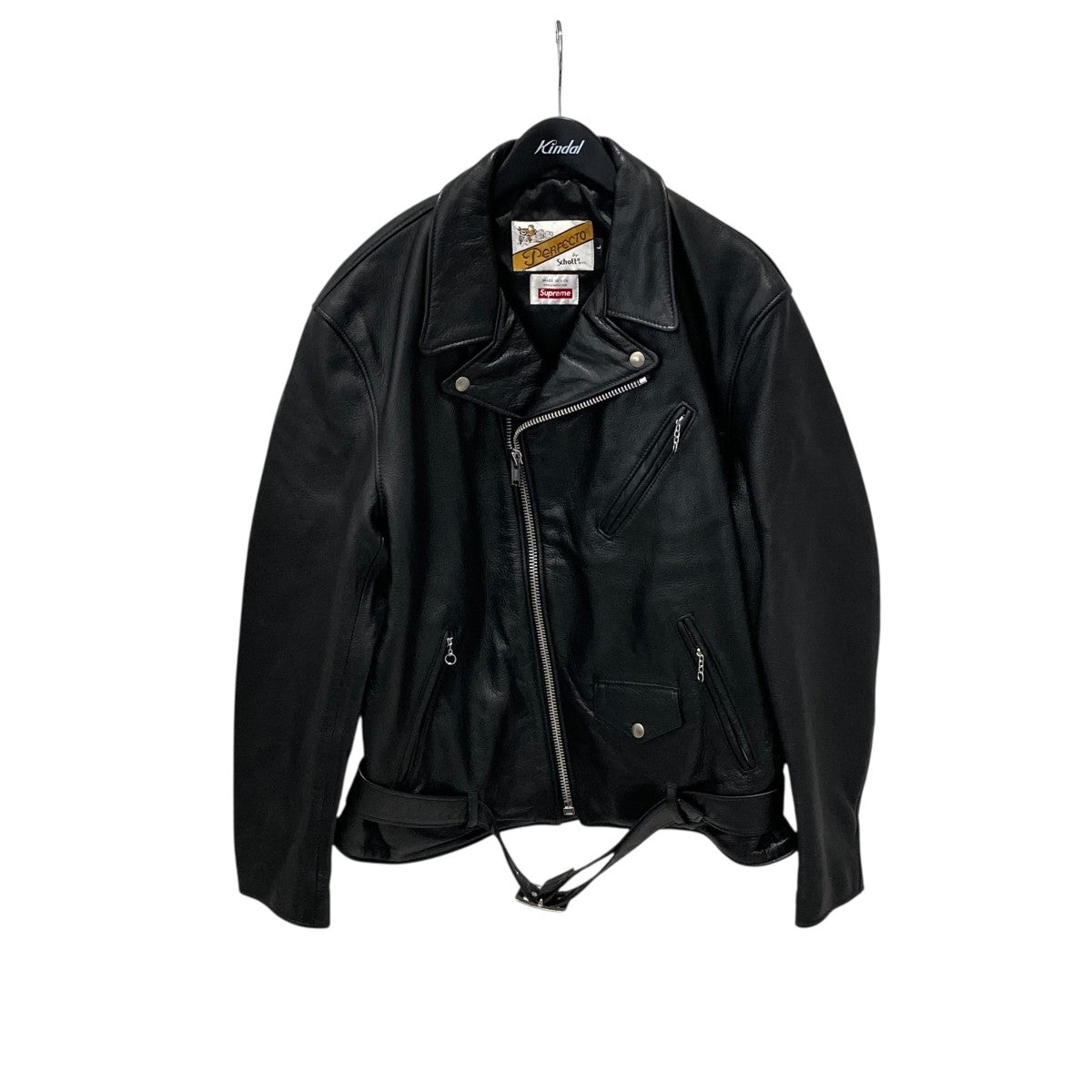 Schott×Supreme The Crow Perfecto Leather Jacketダブルライダース