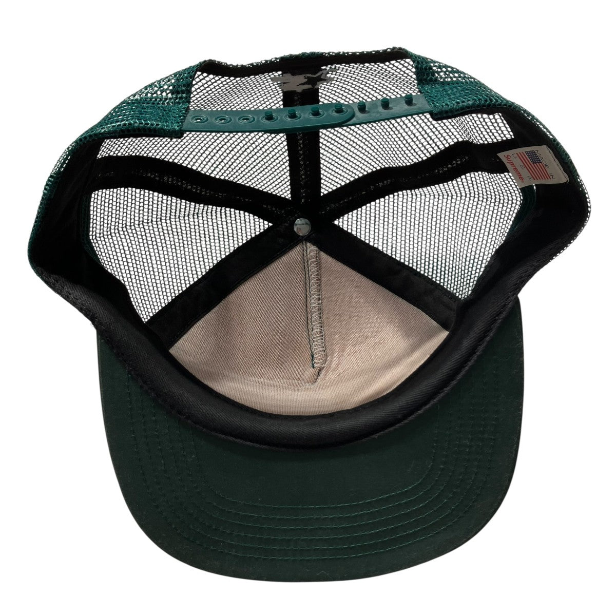 Supreme(シュプリーム) メッシュキャップ グリーン サイズ 記載なし