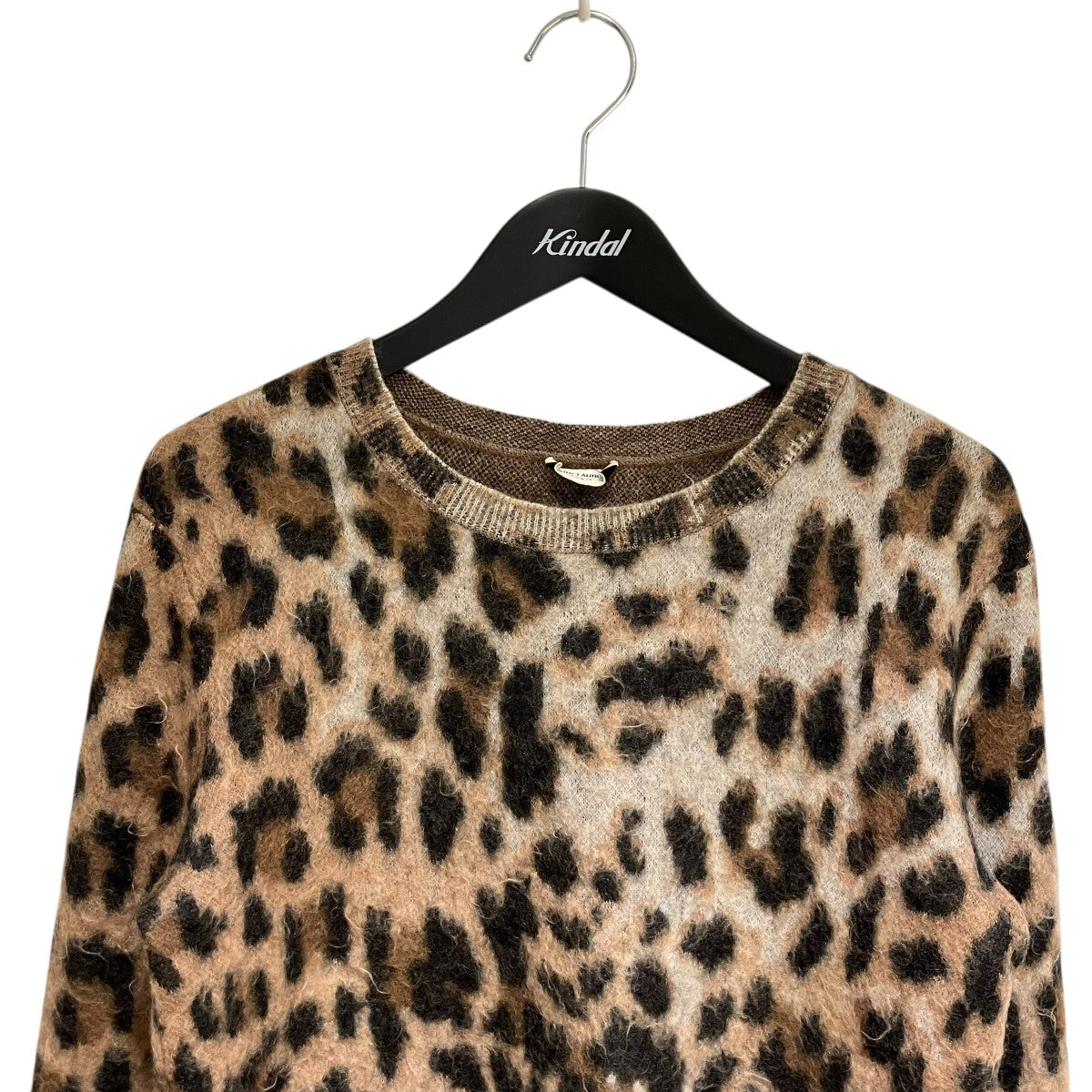 Saint Laurent Paris(サンローランパリ) レオパードモヘアニット512402
