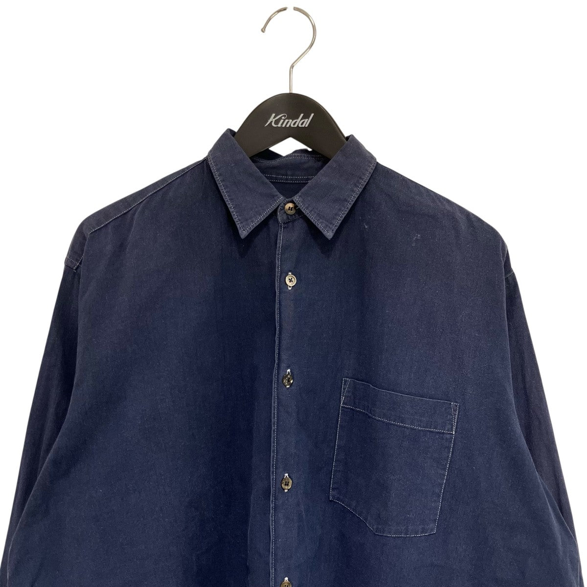 COMME des GARCONS(コムデギャルソン) 90S長袖シャツ ネイビー サイズ