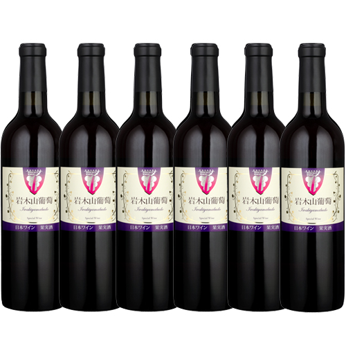 岩木山葡萄2024」6本セット｜小坂七滝ワイナリーオンラインショップ