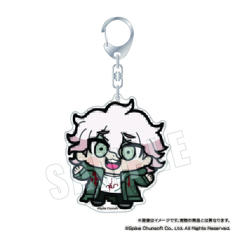 ダンガンロンパシリーズ×ぶくぶ おおきめアクリルキーホルダー 09.狛枝