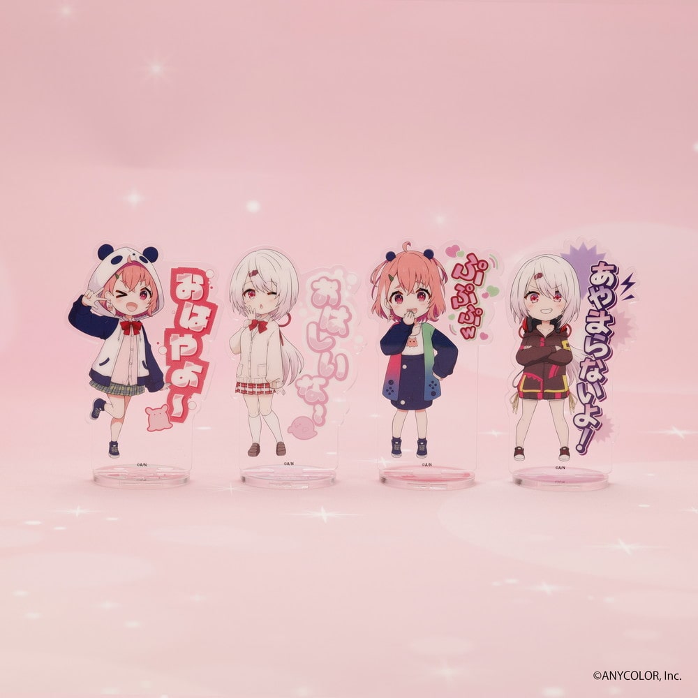 さくゆい6周年記念グッズ】 トレーディングセリフ付きアクリルスタンド