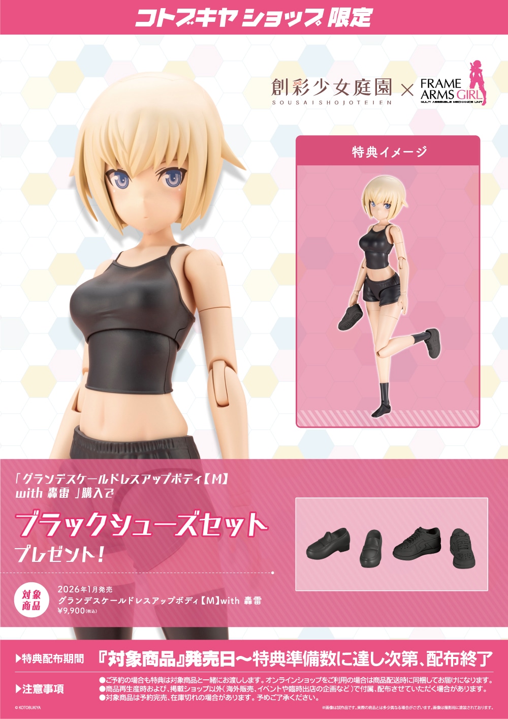 限定特典付き】グランデスケールドレスアップボディ【M】with 轟雷