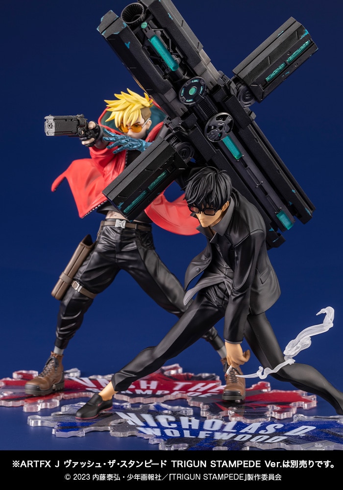 限定品】ARTFX J ニコラス・D・ウルフウッド TRIGUN STAMPEDE Ver. DX