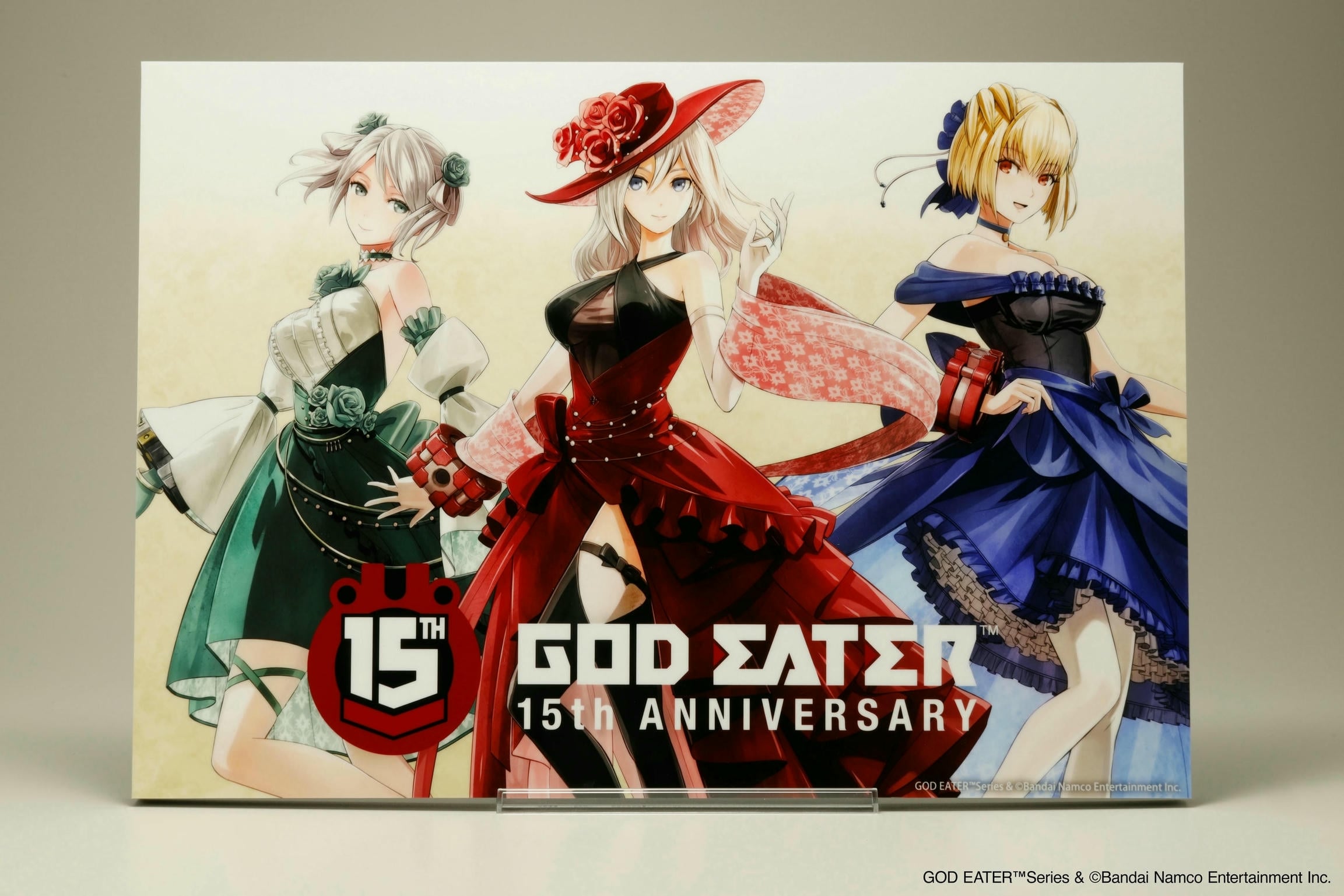 限定品】GOD EATER 15th Anniversary ウォールデコ クリスタル加工 B