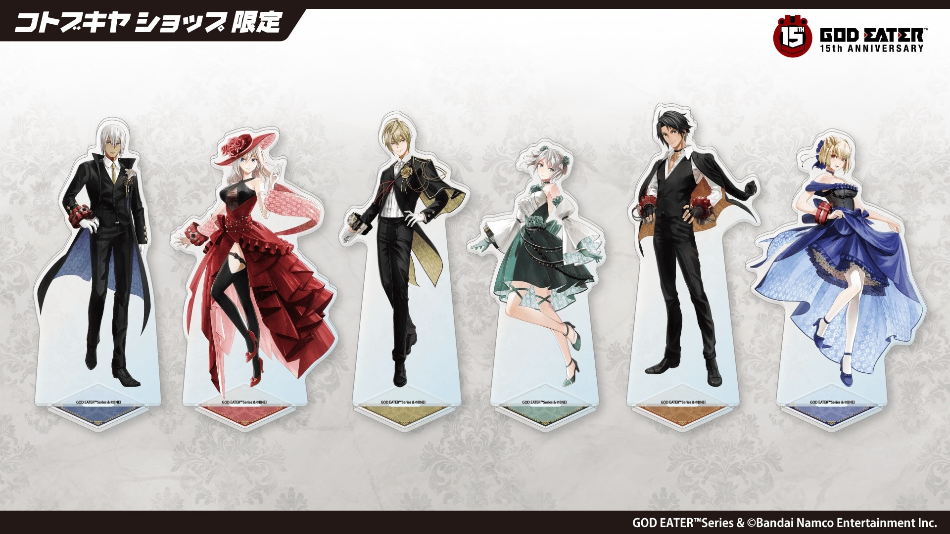 限定品】GOD EATER 15th Anniversary アクリルスタンド ソーマ