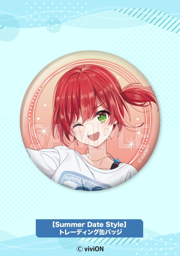 限定品】【Summer Date Style】トレーディング缶バッジ｜コトブキヤ