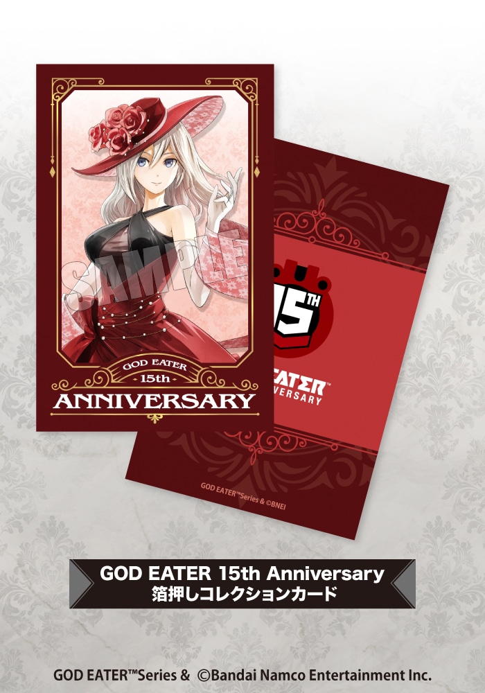限定品】GOD EATER 15th Anniversary 箔押しランダムコレクション