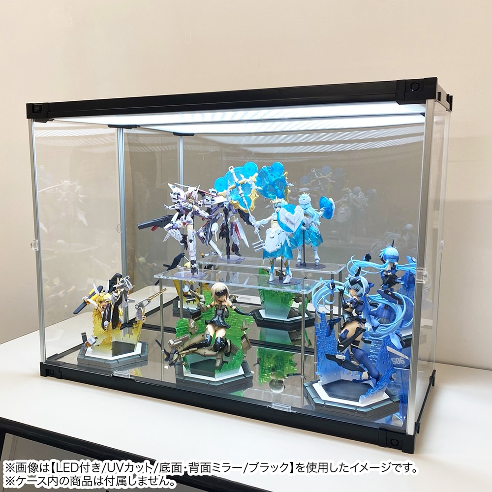 J-STAGE ワイド ハイタイプ【LEDなし/UVカット/天面・底面クリア