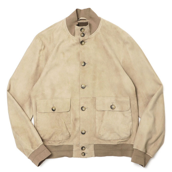 モレック / MOLEC / ヴァルスター型 ブルゾン / ラムレザー スエード