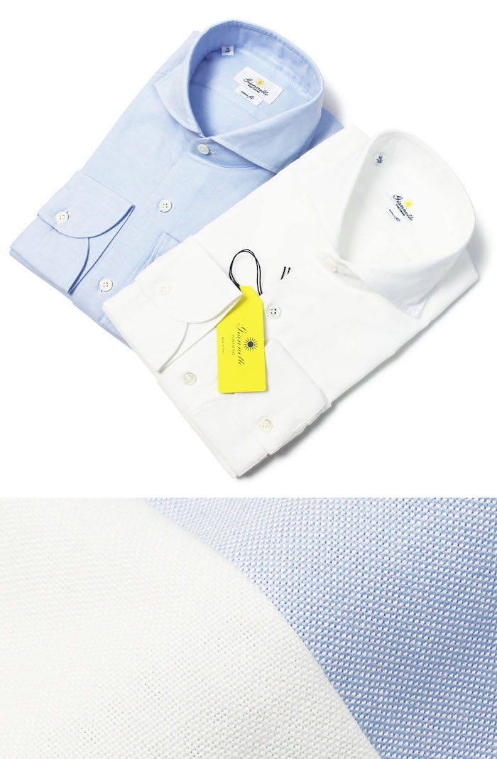 ジャンネット / GIANNETTO / VINCI FIT / カッタウェイ カラー シャツ