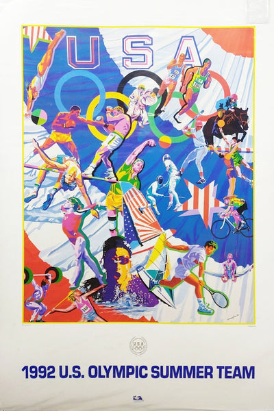 品番0592-8 ヒロ・ヤマガタ 1992 U.S. OLYMPIC SUMMER TEAM サイン入り