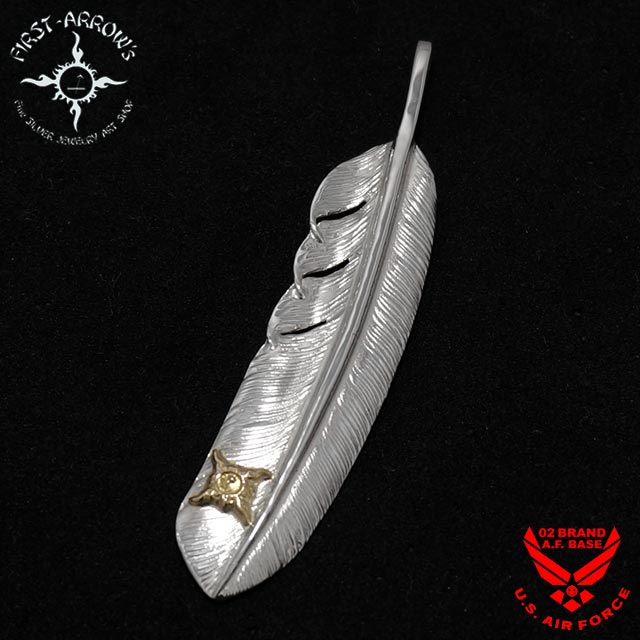 楽天市場】ポイント2倍!!ファーストアローズ K18付フェザー Mサイズ