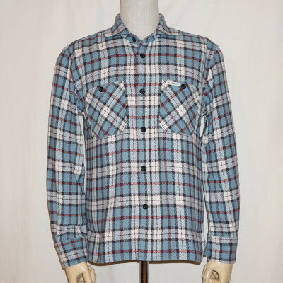 楽天市場】THE FLAT HEAD(フラットヘッド)長袖チェックネルシャツ【HN