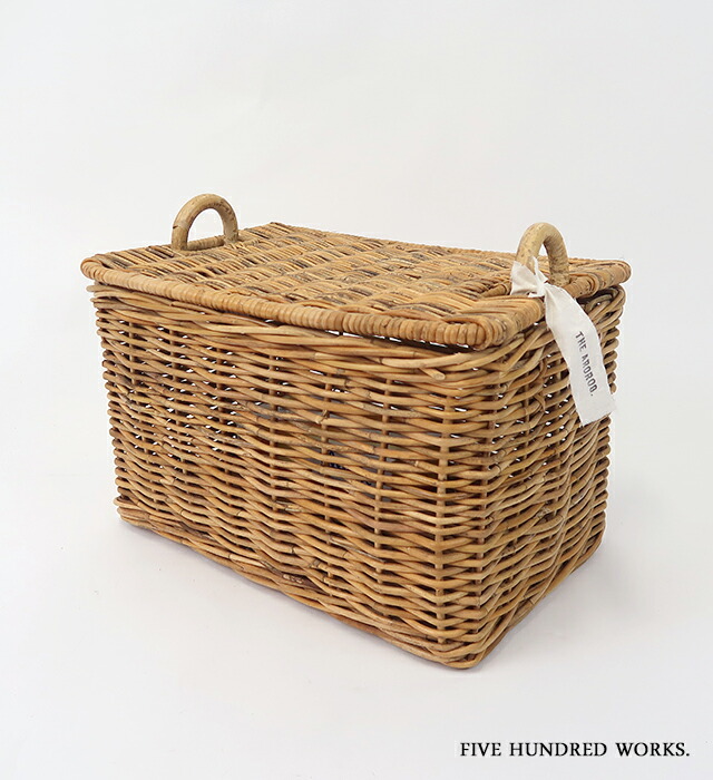 おしゃれバスケット】北欧風の収納に便利な蓋付かご・バスケットの