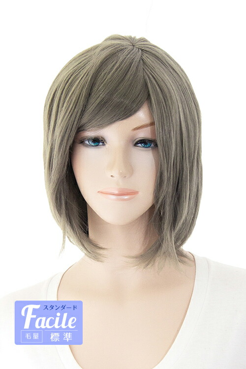 楽天市場】ショートレイヤー 【マロンブラウン】【ウィッグネット付