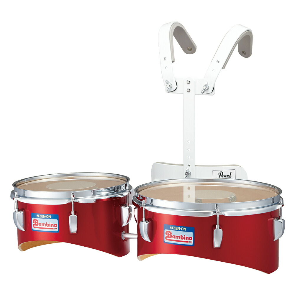 楽天市場】ZEN-ON（ゼンオン） マーチング デュオ・ドラム（バンビーナ