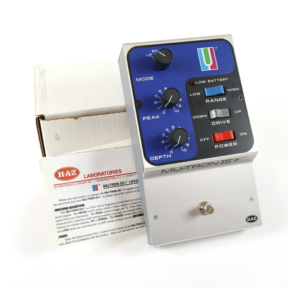 楽天市場】MU-TRON Micro-Tron III 新品 エンベロープフィルター