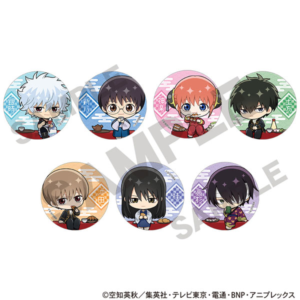 銀魂 アニプレックス 円盤特典 ホログラム 缶バッジ グッズ-バッチ