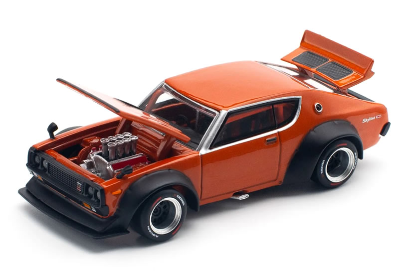 楽天市場】ポップレース 1/64 日産 スカイライン C210 街道レーサー 族