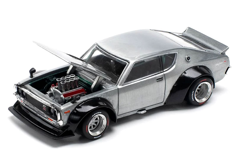 楽天市場】ポップレース 1/64 日産 スカイライン C210 街道レーサー 族