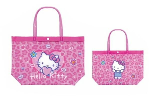 楽天市場】サンリオキャラクターズ ビニールバッグハローキティ キティ