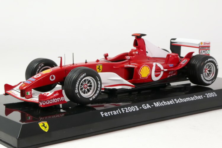 楽天市場】ミハエル シューマッハ 模型 1/43 スケール フェラーリ