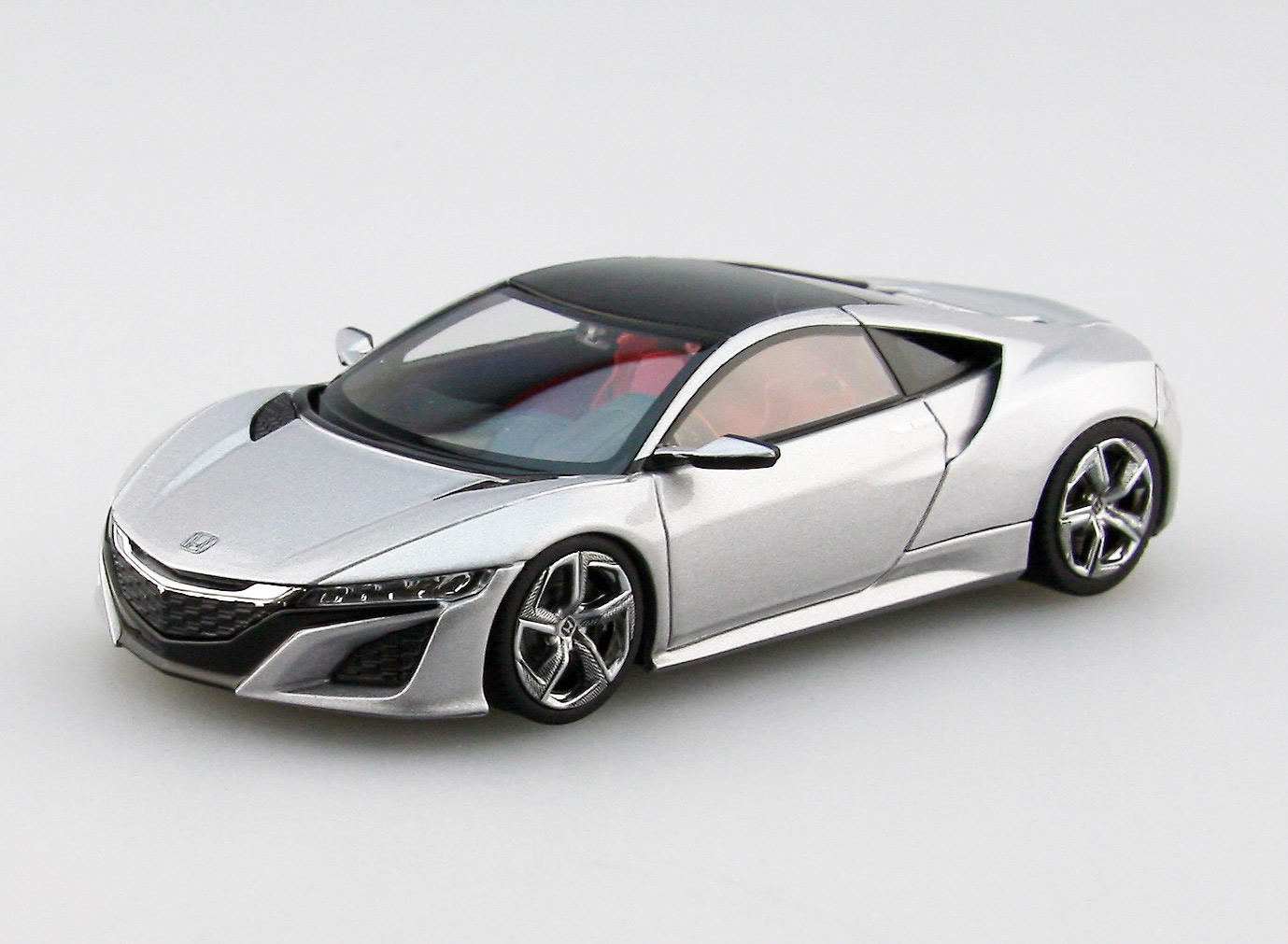楽天市場】エブロ 1/24 ホンダ NSX フェイスリフト 2001 シルバー