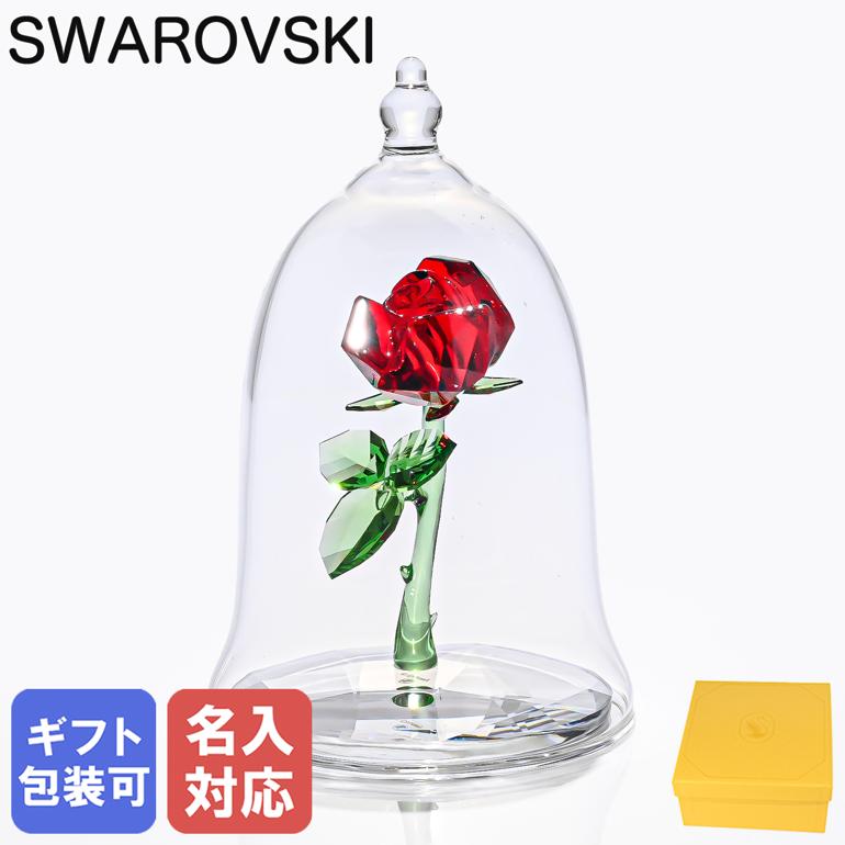 楽天市場】スワロフスキー SWAROVSKI クリスタルフィギュア 魔法のバラ