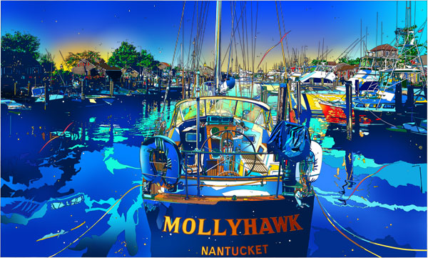 楽天市場】「マリン ウィスパー2」□鈴木英人 版画（額装版画