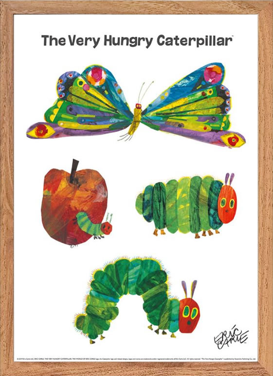 楽天市場】エリックカール ポスター グッズ はらぺこあおむし 絵画 絵