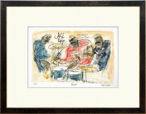 楽天市場】「JAZZ Life6」津田耕 （ジグレー版画）津田耕ジャズ版画