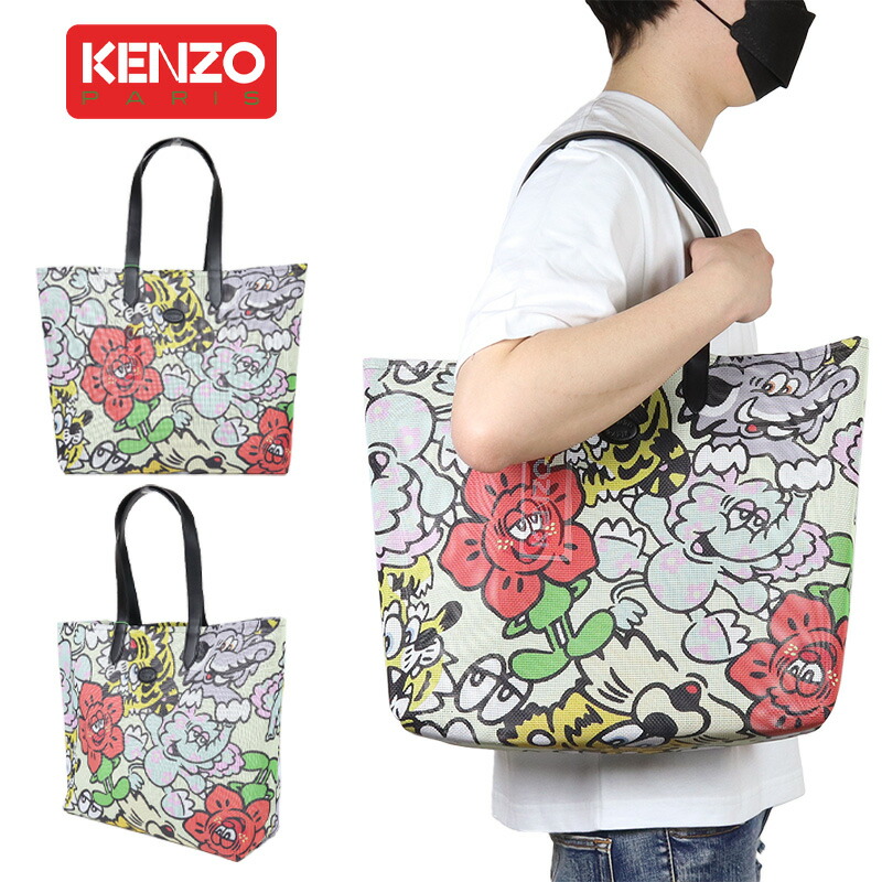 楽天市場】KENZO ケンゾー トートバッグ 2SA001 F09 メンズ ロゴ