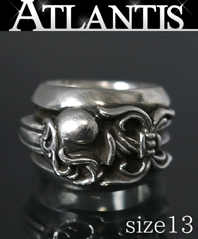 楽天市場】クロムハーツ 指輪 メンズ ダガー ハート リング 22号 イン