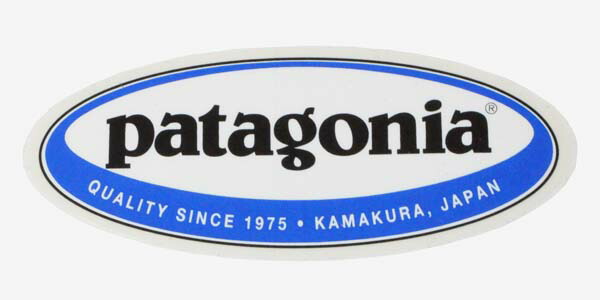 楽天市場】訳有 パタゴニア オーバル ステッカー 1975 Ver 3種セット
